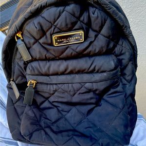 Marc Jacobs Black Nylon Backpack